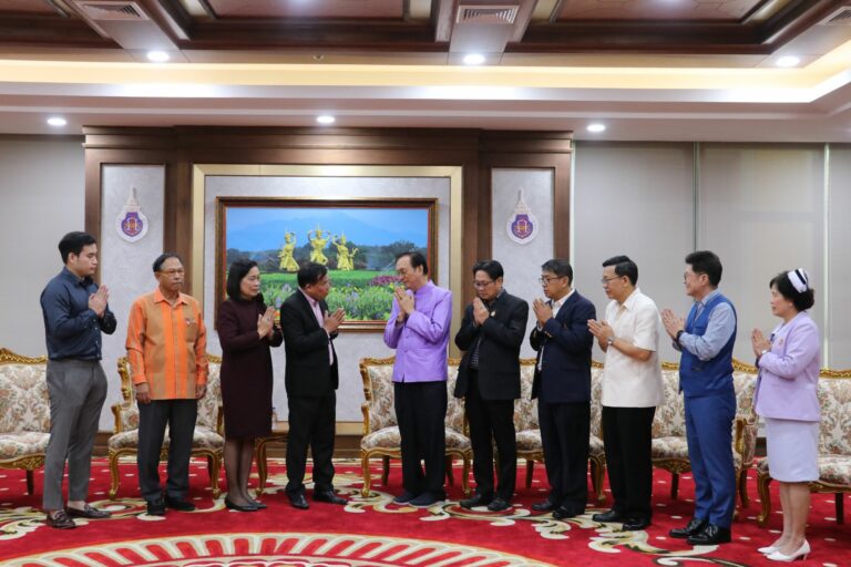 ส.ส.ประกอบ รัตนพันธ์ เยี่ยมชม การพัฒนาของมหาวิทยาลัยวลัยลักษณ์และจังหวัดนครศรีฯ