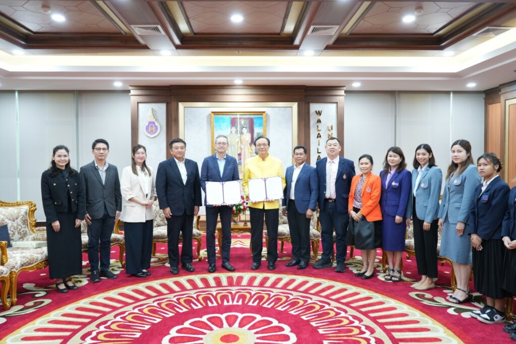 มิตซูบิชิ ญี่ปุ่น เอ็มโอยู ม.วลัยลักษณ์