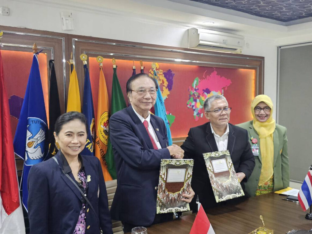 ม.วลัยลักษณ์-UPNVJ อินโดนีเซีย ต่ออายุ MOU ยกระดับงานวิจัย-แลกเปลี่ยนนักศึกษา